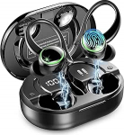 Bluetooth spordik&otilde;rvaklapid, juhtmevabad Bluetooth 5.4 k&otilde;rvaklapid ENC m&uuml;ravastase ja 4 HD-mikrofoniga, 50 tundi juhtmevabad k&otilde;rvaklapid, k&otilde;rvaklapid Hi-Fi stereoga, IP7 veekindel, USB-C/LED