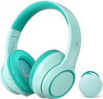 Aktiivsed m&uuml;rasummutusega k&otilde;rvaklapid lastele, 60 tundi m&auml;nguaegseid k&otilde;rvaklappe traadita Bluetooth lapsed, k&otilde;rvaklapid sisseehitatud mikrofoniga, koju/kooli/reisile - sisaldab kandekotti