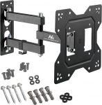 Maclean MC-700N teleri seinakinnitus OLED/QLED/LCD/LED/Plasma teleritele 23-43 tolli Maksimaalne koormus kuni 30 kg VESA 100 x 100 kuni 200 x 200 mm