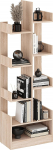 KOMTO Tree Shape Bookcase - Shelf with 9 Levels, Plant Shelf, Standing Shelf for Living Room, Children's Room, Bedroom, Pylos 60 x 180 x 32 cm