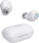 Hama Bluetooth k&otilde;rvaklapid (3 ekvalaiseri režiimi, TWS k&otilde;rvaklapid mikrofoniga, Bluetooth k&otilde;rvaklapid puutetundliku juhtimisega, h&auml;&auml;ljuhtimine, passiivne m&uuml;rasummutus, pritsmekindel) Valge