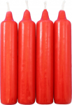 Pakend 25 Berliini kuusek&uuml;&uuml;nla Punane Umbes 23 x 130 mm (25 x 4 tk) J&otilde;uluk&uuml;&uuml;nlad, p&uuml;ramiidk&uuml;&uuml;nlad, puuk&uuml;&uuml;nlad, advendik&uuml;&uuml;nlad.