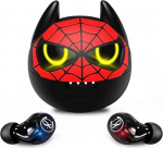 Amaface Bluetooth k&otilde;rvaklapid, punased, HiFi Stereo juhtmevabad k&otilde;rvaklapid topeltmikrofoniga, puutetundlik juhtimine, 32 tundi kestev, juhtmevabad k&otilde;rvaklapid, kerge (muusika/m&auml;ngurežiim)