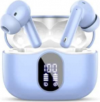 Bluetooth k&otilde;rvaklapid, traadita Bluetooth 5.4 Sport In-Ear k&otilde;rvaklapid koos rakendusega, traadita k&otilde;rvaklapid 40 tundi m&auml;nguaega, LED laadimiskohver, ENC m&uuml;rav&auml;hendusmikrofon, s&uuml;gavad bassik&otilde;rvaklapid iOS / Androidile