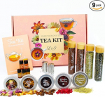 L&G&reg; - Infusioonitee komplekt, komplekt valmistamiseks ja maitsmiseks - Kingiideed - Originaalne DIY tee kinkekomplekt - J&otilde;ulud, s&uuml;nnip&auml;ev - Valmistatud Prantsusmaal - Kvaliteetsed koostisained ja tarvikud