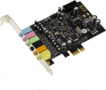 KALEA-INFORMATIQUE PCIe (PCI Express) 7.1-kanaliline helikontroller kaart koos CMedia Oxygen CM8828 ja CM9882A kiibistikuga