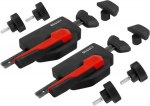 BESSEY WNS-SET-MFT Horisontaalne t&otilde;mbepingi multifunktsionaalsetele laudadele, kiire kinnitamine, ei t&otilde;steta lauaplaadilt, l&auml;bim&otilde;&otilde;t 20 mm, kaal 0,81 kg