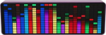 Pro Audio spektrianal&uuml;saator 384 RGB v&auml;rviline 1624 segmendi r&uuml;tmivalguse taseme h&auml;&auml;leanduri kell muusikutele ja helihuvilistele