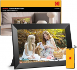 KODAK Digital Picture Frame WiFi 10.1 Inch HD IPS Touch Screen Electronic Picture Frame with 32 GB Memory, Automatic Picture Rotation, Share Photos or Videos Anywhere via App, Black