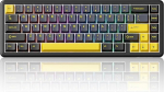 ATTACK SHARK X65 HE Magnetic Switch Rapid Trigger Keyboard, 65% juhtmega m&auml;nguklaviatuur 8000 Hz prooviv&otilde;tusagedusega, 0,01 mm RT t&auml;psusega, PBT klahvid, QMK draiver, RGB (Star Black)