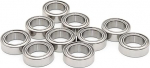 L-840ZZ 4x8x3 Single Row Deep Groove Ball Bearing ABEC 5 Precision Double Shield Pack of 10