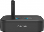 Hama Bluetooth adapter stereos&uuml;steemile ja k&otilde;laritele (Bluetooth vastuv&otilde;tja Aux &uuml;hendus 3,5 mm pistikupesaga, toide USB-A - USB-C, MicroSD pesa, auto&uuml;hendus kahe mobiiltelefoni/tahvelarvuti jaoks jne).