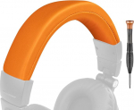 SOULWIT proteiinist nahast asenduskate Audio Technica ATH M50, M50X, M50XWH, M50XBT, M50XBT2, M50S/LE k&otilde;rvaklappide k&otilde;rvaklappidele, k&otilde;rvaklappide remondiosad, k&otilde;rvaklappide tarvikud