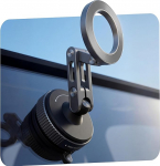 T&auml;iendatud magnetiline iminapakendi kinnitus - 360&deg; p&ouml;&ouml;ramine, 96 naela ultra imiv&otilde;imsus autosse/v&otilde;imlemisseadmesse/peeglile/siledatele pindadele - &uuml;hildub MagSafe iPhone'i ja Android MagSafe-toega korpustega