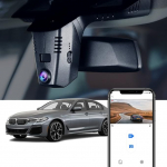 Fitcamx Dash Cam &uuml;hildub BMW 5 7 seeria 530i 540i 530e 740i 745e 750i M550i M760i Xdrive G30 G31 G11 6 seeria Gran Turismo (G32), 4K WiFi autokaamera, &ouml;&ouml;n&auml;gemine, UHD &ouml;&ouml;n&auml;gemine, G-sensor, 64GB kaart
