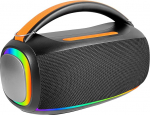 Kaasaskantav Bluetooth-k&otilde;lar RGB valgusefektidega, v&otilde;imas Bluetooth-muusikakast v&auml;litingimustes ja pidudel, veekindel stereok&otilde;lar suure aku mahutavusega ja energiapanga funktsiooniga
