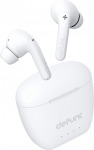 Defunc True Audio In-Ear True Wireless k&otilde;rvaklapid, madala latentsusega, Bluetooth 5.3 Dual k&otilde;rvaklapid, 30-minutiline kiirlaadimisjuhtum, puutetundlik juhtimine, IPX4 veekindel ja 3 k&otilde;rvaklappide suurust, valge