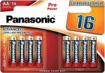 Panasonic Pro Power leelispatarei AA Mignon 16 Pack pika kestvusega energia keskmise ja suure energiaga seadmetele leelispatarei
