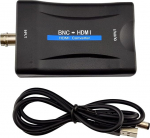 Flylin BNC HDMI konverter, 1080P / 720P BNC HDMI konverter adapter DVD, Set Top Box m&auml;ngu masin, BNC HDMI koaksiaal&uuml;hendus &uuml;hildub CCTV kaamera DVR-ga