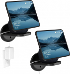 HomeMount seinakinnitus Sonos One'ile - ruumi s&auml;&auml;stev nutikodu seinaplaat, mis &uuml;hildub Sonos One/Sonos One SL-ga (must, 2 tk).