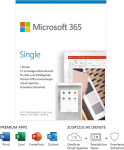Microsoft 365 Single | 1 kasutaja | Mehrere PCs/Macs, Tabletid ja mobiilseadmed | 1 aastane tellimus | Box