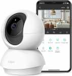 Tapo TP-Link 2K Pan Tilt turvakaamera beebimonitoriks, koerakaamera liikumistuvastusega, 2-suunaline helisireen, &ouml;&ouml;n&auml;gemine, pilve- ja SD-kaardi m&auml;lu (kuni 256 GB), t&ouml;&ouml;tab Alexaga &