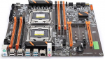 Inter X99 LGA 2011 Gaming emaplaat 2 NVME/6 SATA 8 DDR4 RAM RJ45 Gigabit v&otilde;rgukaardiga