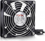 Wathai AC 120 mm ventilaator 230 V V&auml;ike 220 V Kahe kuullaagri 120 x 120 x 25 mm Sisseehitatud ventilatsioon EC 80 V- 240 V PC, r&otilde;du v&otilde;i serverkapi jaoks