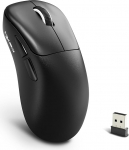 LexonElec HXSJ T700 &uuml;likerge traadita m&auml;nguhiir, ergonoomiline vormifaktor parema k&auml;ega kasutajatele, BT/2.4G traadita/USB juhtmega arvutihiir, optiline andur 10 000 DPI-ga, PC/Mac/PS - Must