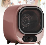 Kompakter Kondensationstrockner Mit 0,8 Kg Fassungsverm&ouml;Gen, Mit Doppelter Temperaturregelung, Tragbarer Trockner Mit Edelstahltrommel, F&uuml;R Zuhause, Wohnungen, Leicht Und Kompakt F&uuml;R Kleine R&auml;Ume(C)