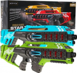 Star Team Laser Tag laser guns green blue