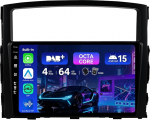 MSD [sisseehitatud DAB+] Android 15 autoraadio Mitsubishi Pajero 4 V80 V90 (2006-2014) GPS navigatsiooniraadio CarPlay Android auto roolijuhtimispult WiFi DSP 4G + 64G Octa-Core 2 DIN 9-tolline kaamera MIC