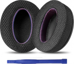 Adhiper asendusk&otilde;rvaklapid Sony WH-XB900N, WH-CH720N, WH-CH710N, WH-CH700N, MDR-RF895RK k&otilde;rvaklappidele, k&otilde;rvapadjad t&auml;iustatud v&otilde;rkkanga ja mugavusvahuga - must ja lilla eriv&auml;ljaanne