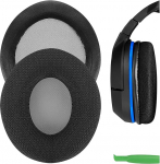 Geekria Asendusk&otilde;rvapadi, &uuml;hildub Turtle Beach Ear Force P11, PX22, PX51, PX24, PX21, PX4, PX5, X41, X42, X12 Gaming Headset Ear Pad/Ear Cushion/Earpad Repair Parts (Soft Mesh Fabric)