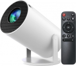Mini Beamer,4K 1080P Smart Beamer,Projektor Tragbarer mit WiFi 6 und Bluetooth 5.4,Auto Trapezkorrektur Videoprojektor,180&deg;Dreh Beamer Heimkino Outdoor Projector Kompatibel mit HDMI/TV Stick/Laptop