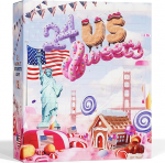 UMBRELLA&reg; USA advendikalender 2024 Ameerika maiustustega [Original USA Candy] - Advendikalender 2024 lastele, naistele ja meestele - USA maiustuste advendikalender - USA maiustused (24 USA maiustust)