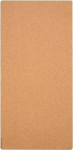 Insulating Self Adhesive Cork Roller Liner 12x24 Inch 1mm Thick Cork Roll Bulletin Board for Coasters, Door Signs and Floor Walls 1 Pack