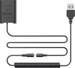 F1TP DK-X1 DC Coupler DKX1 USB toiteadapteri kaablikomplekt NP-BX1 asendusaku Sony Cybershot DSC-RX1 RX1R RX100 II RX100 III RX100 IV M2 M3 M4 ZV-1M2 kaameratele