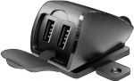 LAMPA 38827 mootorratta USB-laadija koos kruvikorgiga
