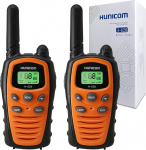 Walkie Talkies t&auml;iskasvanutele pika ulatusega - PMR, VOX k&auml;ed-vabad komplekt koos LED-tuledega taustavalgustusega