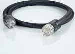 HiFi toitejuhe 3 Pin, High End toitejuhe tiheda varjestuse punutisega, kullatud ELi pistik, 12 AWG IEC kaabel k&otilde;larite, subwooferi, v&otilde;imendi jaoks (2 m, must)