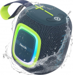 RIENOK Bluetooth-k&otilde;lar V&auml;ike kerge FM-raadio Bluetooth 5.3 Music Box traadita bassikarp 15 tunni m&auml;nguaja stereosagedusega Kaasaskantav veekindel TF-kaart USB Stick Teal