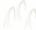 Kunstmuru haru riputamine kuldne kunstlik j&otilde;ulukaunistus J&otilde;ulukommete valikud Glitter Grasses Grass Bush Grass Bush Stem Decorative Branches Twigs Wedding Garden Party Decoration