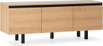 HOMN LIVING 3-ukseline TV-kapp Mill Oak 150cm laius 40cm s&uuml;gavus 58cm k&otilde;rgus