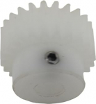 Lastic-Zahnr&auml;der Kunststoff-Motorgetriebe, 1 St&uuml;ck Kunststoff-Stirnrad 0,8 Modul 31 Z&auml;hne 26,4 mm Durchmesser 4-15 Bohrung(7mm bore)