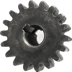 Sprocket Sprocket 1.5 m 15T, 5Mod 15 Hambad &Otilde;ige hammasotsik 6 mm 8 10 12 45# terasest peamehhanism CNC hammasratas (8 mm v&otilde;tmeava 3 mm, 3 t&uuml;kki 1.5 M 15 hammast)