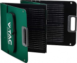 120 W kokkupandav p&auml;ikesepaneel, kaasaskantav p&auml;ikesepaneel, universaalne, monokristalliline, kaasaskantavale elektrijaamale, MC4-kaabel ja XT60 &uuml;hendus, DC adapter, USB-A ja C-t&uuml;&uuml;pi pordid, veekindel IP67