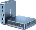 PELADN WI-6 Mini PC, 12. p&otilde;lvkonna N100 (kuni 3,4 GHz), 16 GB DDR4 RAM, 512 GB M.2 SSD, 4K Dual Display & Type-C, USB3.2, WiFi5, BT4.2, koju/kontorisse/koolile.