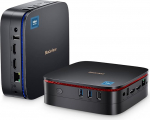 Blackview Mini PC MP60 W-11 Pro, 16GB DDR4 RAM 512GB M.2 SSD Micro Desktop arvuti, Gen N5095 Desktop, 4K HD Dual HDMI, WiFi 5/ Bluetooth 4.2/ Gigabit Ethernet kodukino jaoks