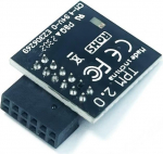 Gintai TPM2.0 SPI moodul 12 Pin MSI AMD B550 B650 X570S X670 A520M seeria TPM2.0 (MS-4462) TPM 2.0 Infineon SLB9670 emaplaadile TPM2.0 (MS-4462)